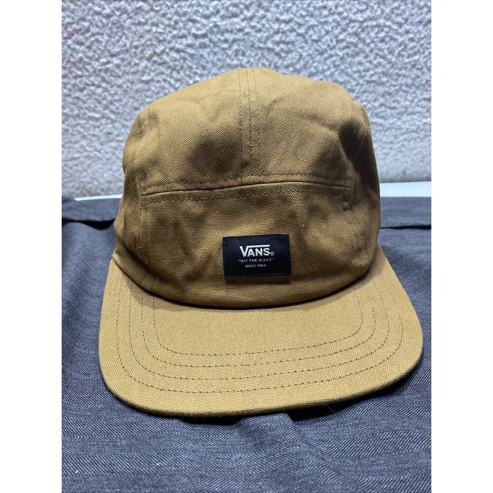 Vans Brown Canvas 5-Panel Camp Cap